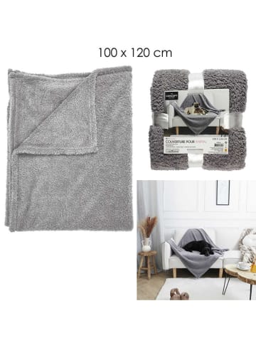 The Concept Factory Dierenmand lichtgrijs - (L)120 x (B)100 cm