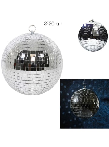 The Concept Factory Discobol zilverkleurig - Ø 20 cm