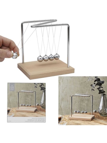 The Concept Factory Decoratief object lichtbruin/zilverkleurig - (H)15 cm
