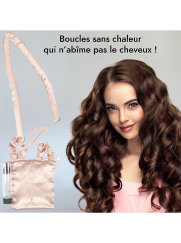 The Concept Factory 6-częściowy zestaw do pielęgnacji włosów w kolorze jasnoróżowym