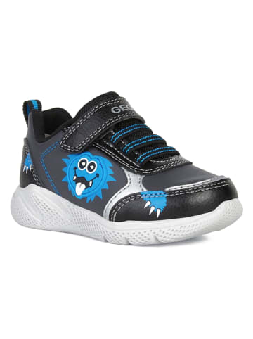 Geox Sneakers "Sprintye" in Schwarz/ Blau