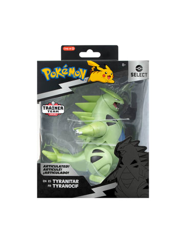 Pokémon Figurka "Tyranitar" w kolorze zielonym do zabawy - 8+
