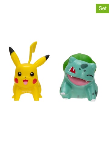 Pokémon 2-częściowy zestaw figurek "Pokémon - Bulbasaur & Pikachu" - 3+