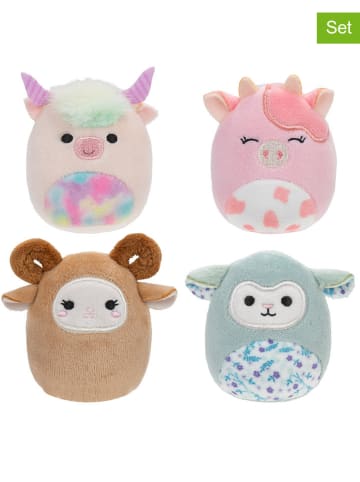 Squishville 4er-Set: Kuscheltiere "Barnyard Squad" - ab 3 Jahren - je (H)5 cm