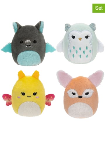 Squishville 4er-Set: Kuscheltiere "Up All Night Squad" - ab 3 Jahren - je (H)5 cm