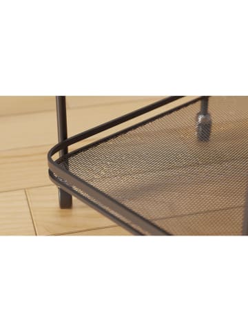 Steel-Function Servierwagen in Schwarz - (B)50 x (H)75 x (T)39 cm