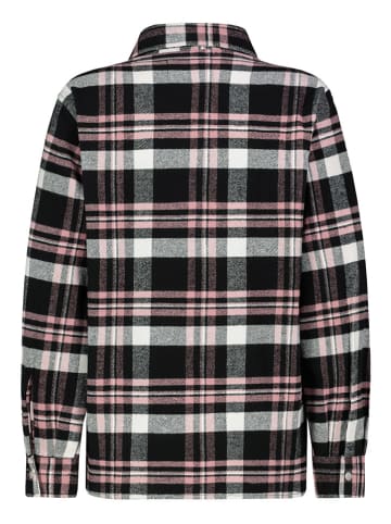 Fresh Made Hemdjacke in Schwarz/ Rosa