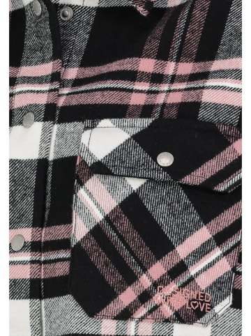 Fresh Made Blousejas zwart/lichtroze