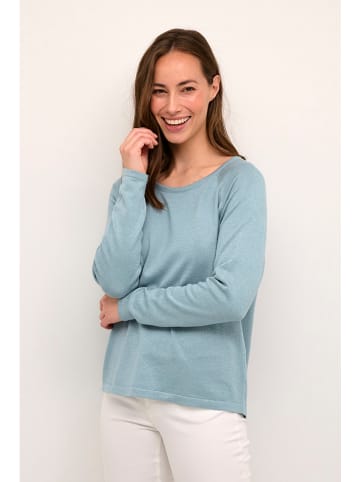 CULTURE Pullover in Hellblau