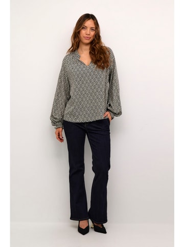CULTURE Blouse zwart/wit