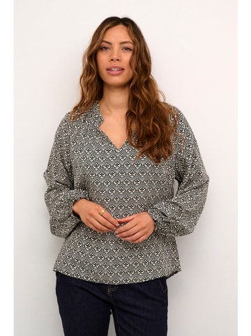 CULTURE Bluse in Schwarz/ Weiß