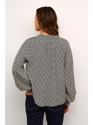 CULTURE Bluse in Schwarz/ Weiß