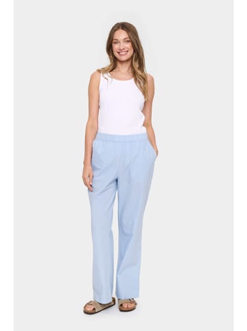 SAINT TROPEZ Hose in Hellblau