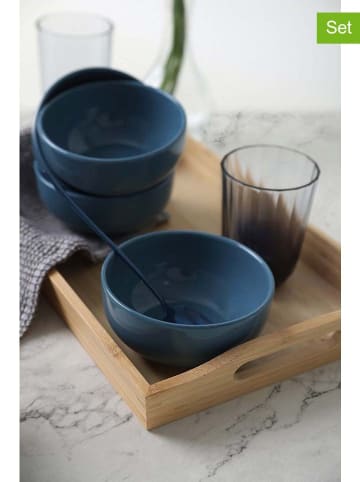 Hermia 6er-Set: Schalen in Dunkelblau - 400 ml