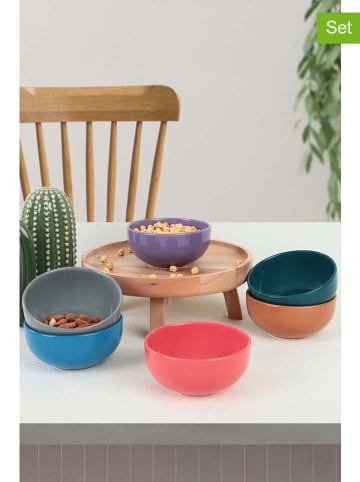 Hermia 6er-Set: Schalen in Bunt - 400 ml