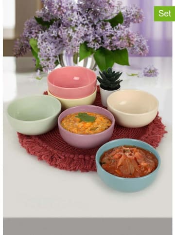 Hermia 6er-Set: Schalen in Bunt - 110 ml