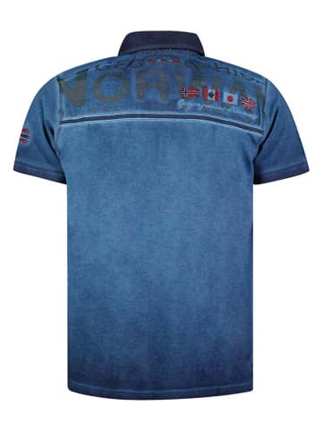 Geographical Norway Poloshirt "Kamo" blauw