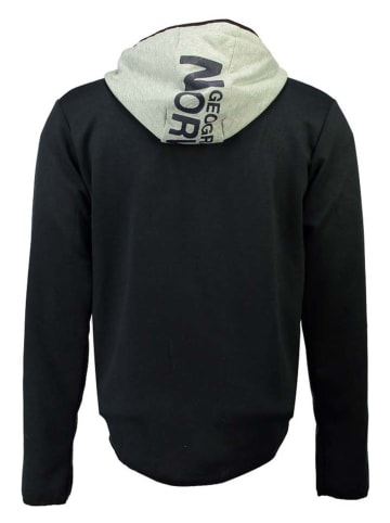 Geographical Norway Sweatjacke "Goway" in Dunkelblau/Hellgrau