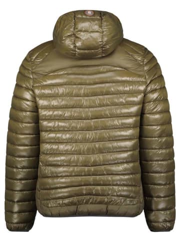 Geographical Norway Doorgestikte jas "Briout" kaki