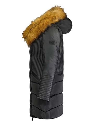 Geographical Norway Parka "Ausmose" w kolorze czarnym