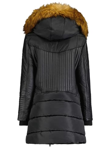 Geographical Norway Parka "Ausmose" w kolorze czarnym