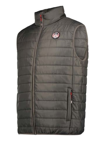 Geographical Norway Kamizelka pikowana "Vamigo" w kolorze antracytowym