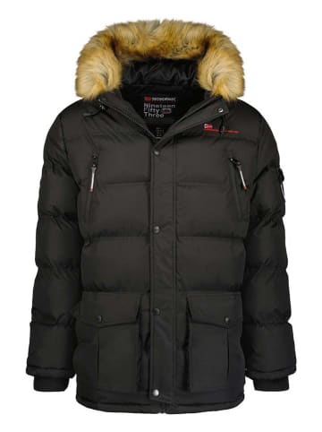 Geographical Norway Parka "Bravici" in Schwarz