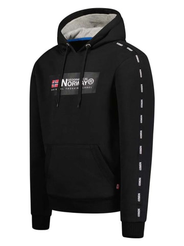 Geographical Norway Hoodie "Gathlete" zwart