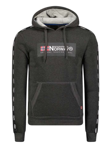 Geographical Norway Hoodie "Gathlete" in Anthrazit