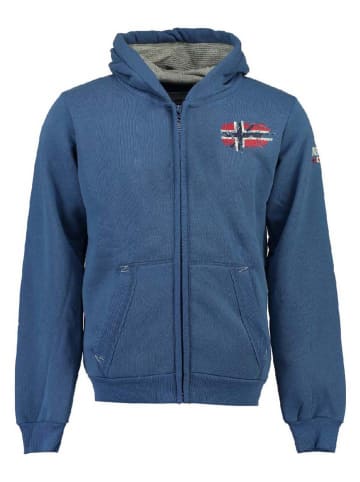 Geographical Norway Sweatjacke "Glacier" in Dunkelblau
