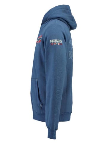 Geographical Norway Sweatjacke "Glacier" in Dunkelblau