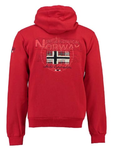 Geographical Norway Sweatvest "Glacier" rood