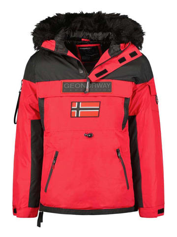 Geographical Norway Parka "Bruno" rood/zwart
