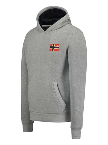 Geographical Norway Hoodie "Fondant" grijs