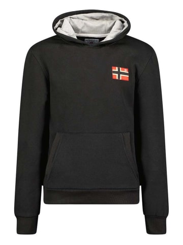 Geographical Norway Hoodie "Fondant" zwart