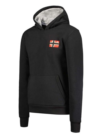 Geographical Norway Hoodie "Fondant" zwart