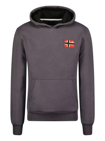 Geographical Norway Bluza "Fondant" w kolorze antracytowym
