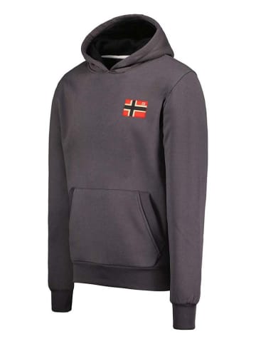 Geographical Norway Hoodie "Fondant" antraciet