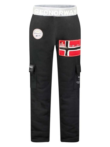 Geographical Norway Spodnie dresowe "MyCargo" w kolorze czarnym