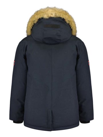 Geographical Norway Parka "Claude" w kolorze granatowym