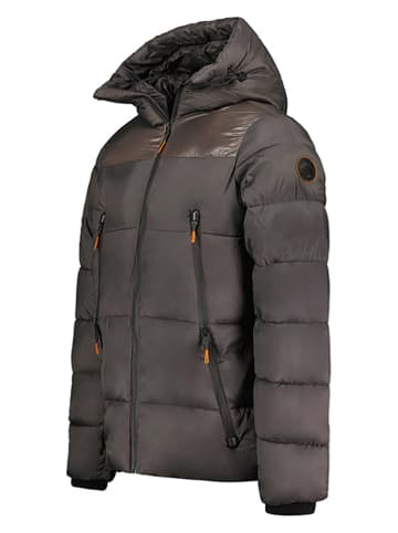 Geographical Norway Kurtka pikowana "Bayou" w kolorze antracytowym