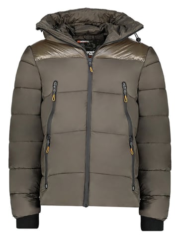 Geographical Norway Kurtka pikowana "Bayou" w kolorze khaki