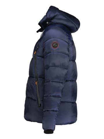 Geographical Norway Kurtka pikowana "Bayou" w kolorze granatowym