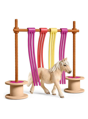 Schleich 2tlg. Set: Spielfiguren  "Pony curtain obstacle" - ab 3 Jahren