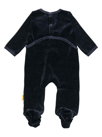 Steiff 3-delige outfit donkerblauw/wit