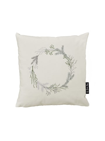 Butter Kings Poszewka "Christmas twigs" ze wzorem na poduszkę - 45 x 45 cm