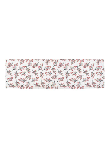 Butter Kings Tischläufer "Rowan berries" in Rot/ Schwarz/ Weiß - (L)140 x (B)40 cm