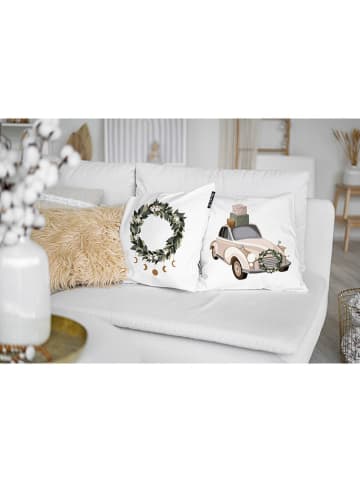 Butter Kings 4-delige set: kussenhoezen "Festive mood" meerkleurig - (L)45 x (B)45 cm