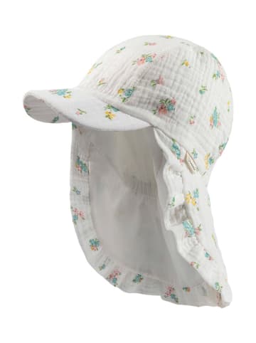 Sterntaler Nackenschutzcap in Weiß