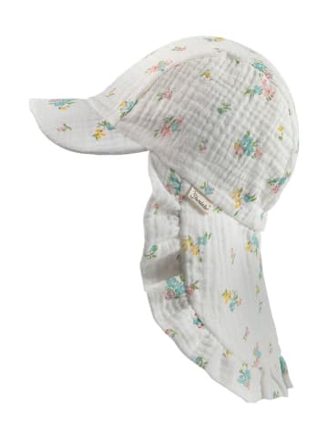 Sterntaler Nackenschutzcap in Weiß